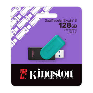 Kingston DataTraveler Exodia S, 128GB USB Flash Drive (OEM)